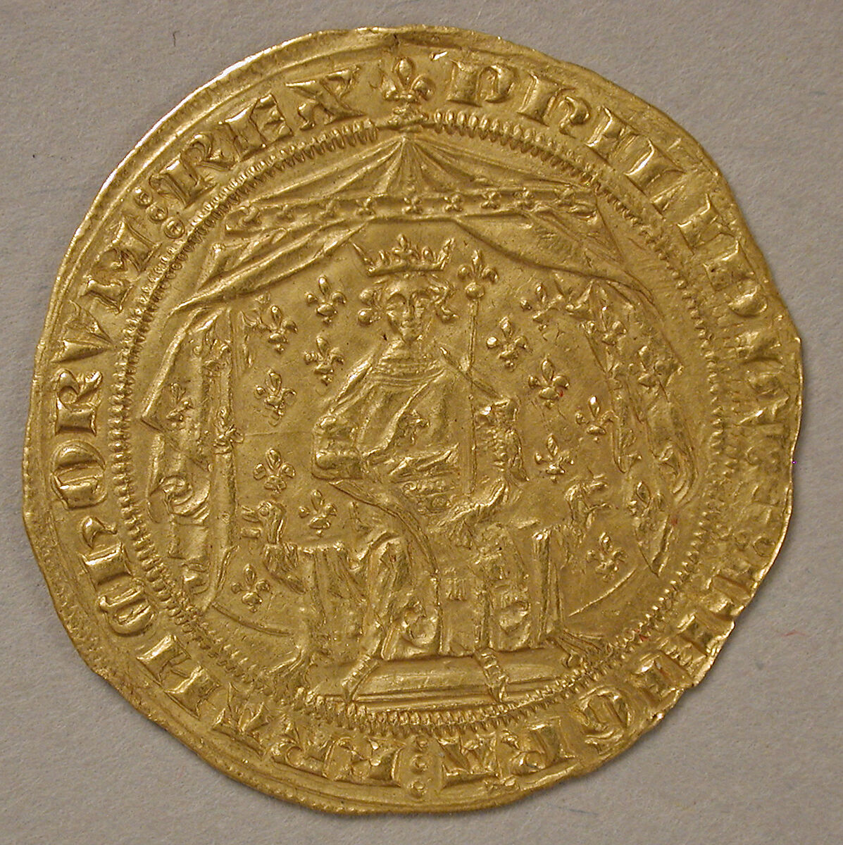Pavillion D'or of Philip VI, Gold, French 