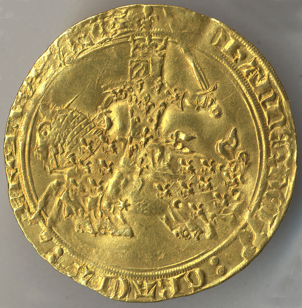 Franc à Cheval of John the Good, Gold, French 