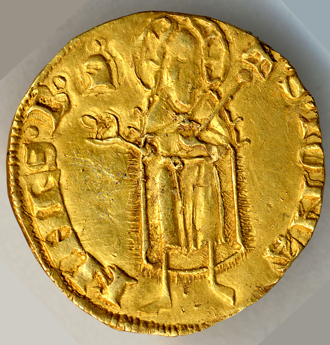 Florin d'or of John The Good, Gold, French 