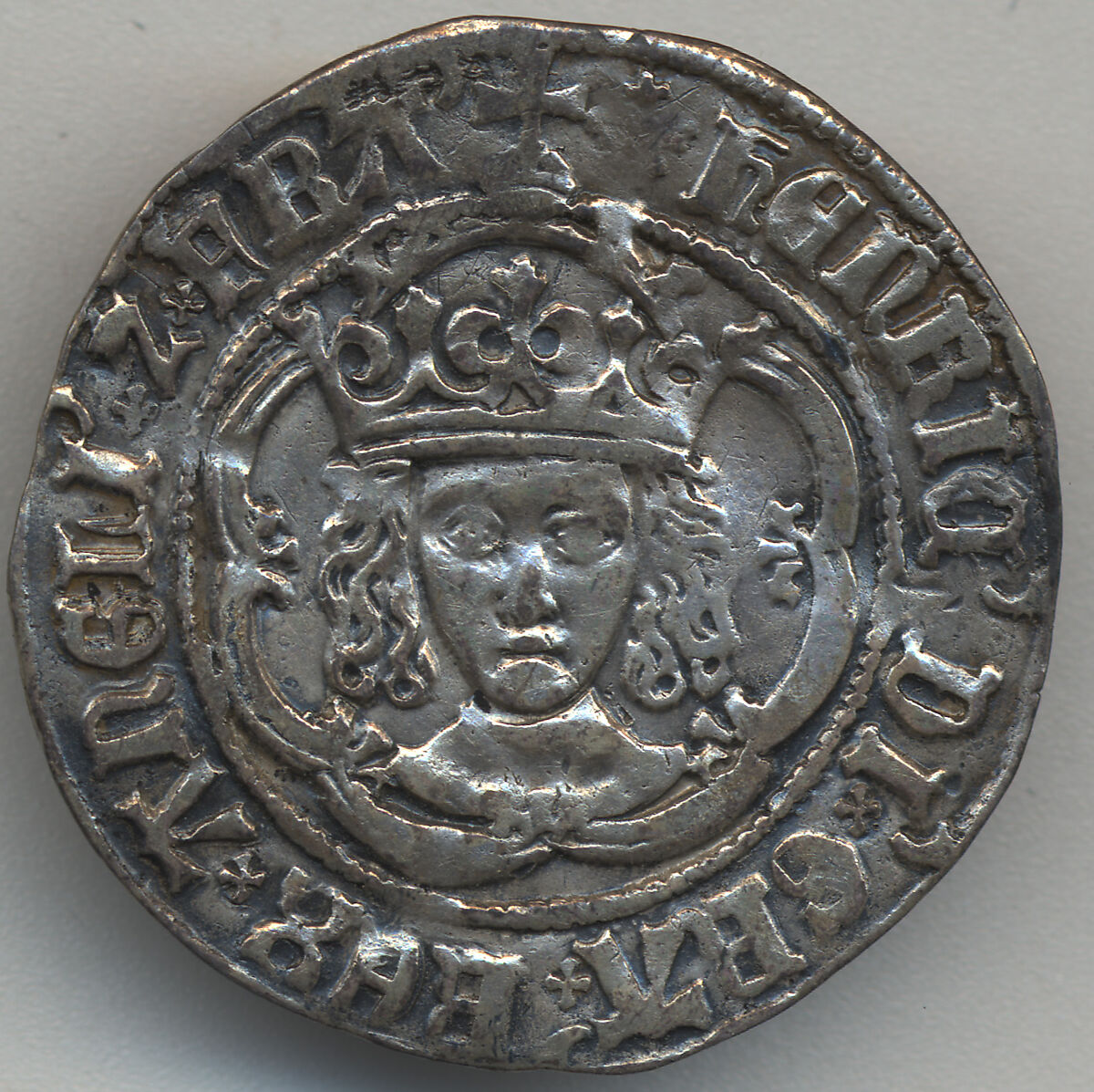 Half Groat of Henry VII (1485-1509), Silver, British 