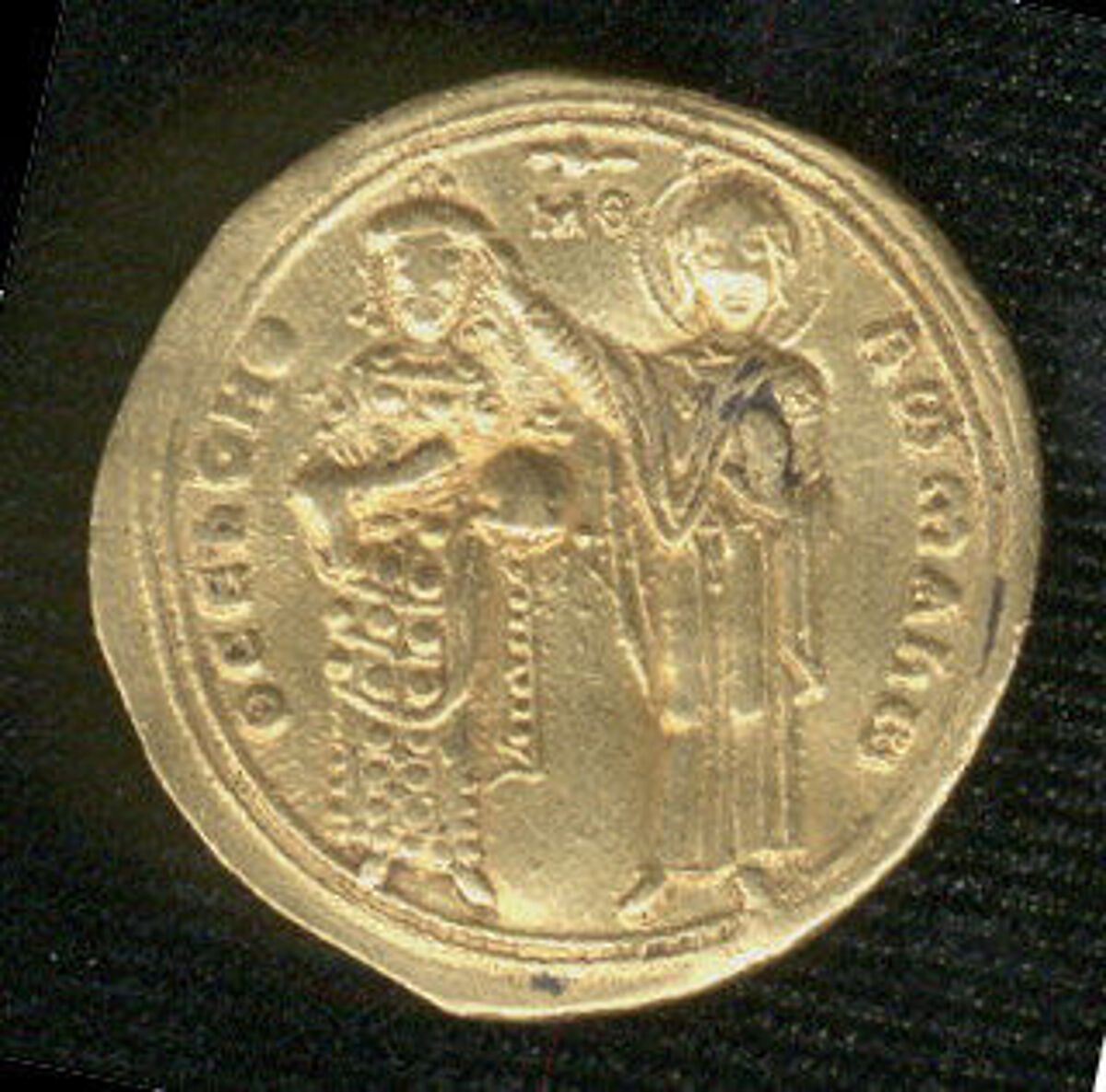 Histamenon of Romanos III Argyros, Gold, Byzantine