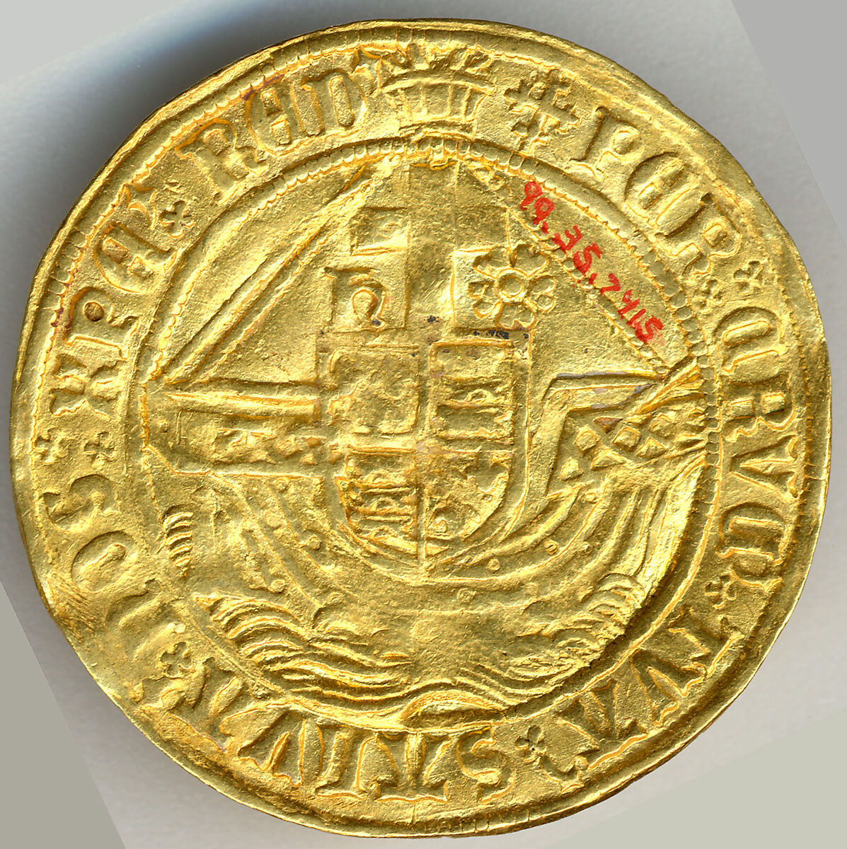 Angelet of Henry VII (r. 1485–1509), Gold, British