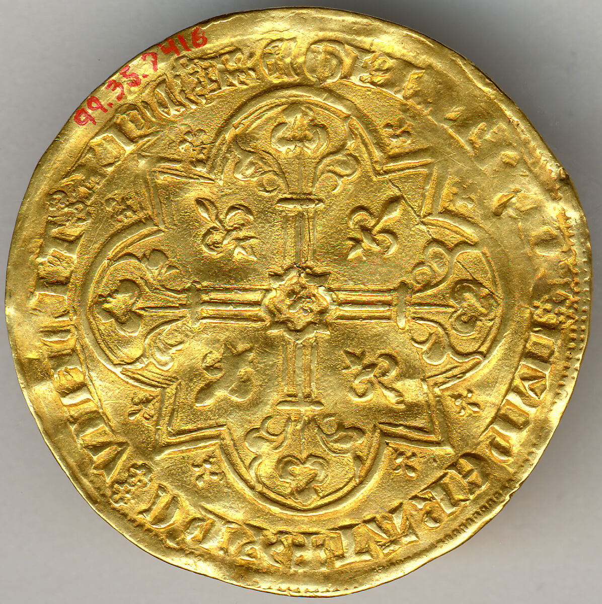Mouton of Jean the Good, Gold, French