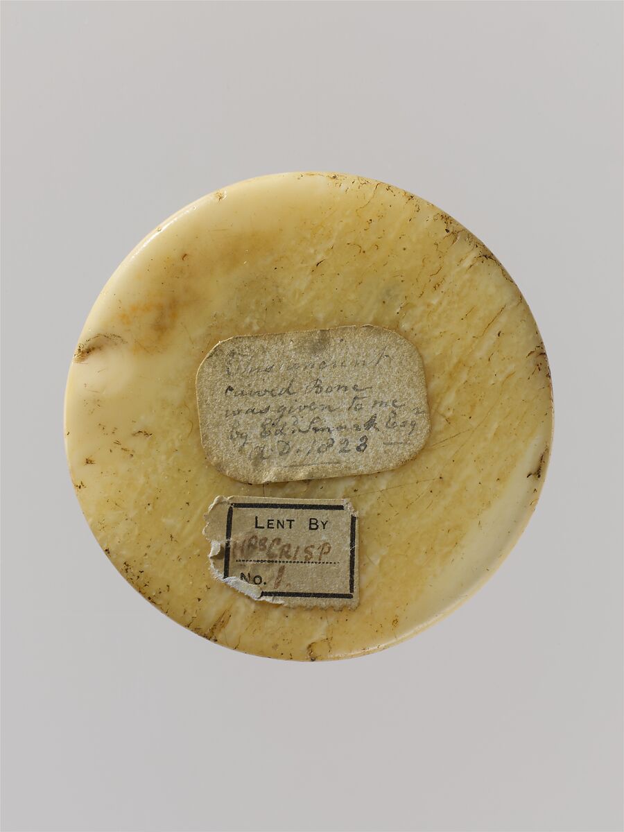 Game Piece with Menelaus and Companions Battling Proteus, Walrus ivory, North French