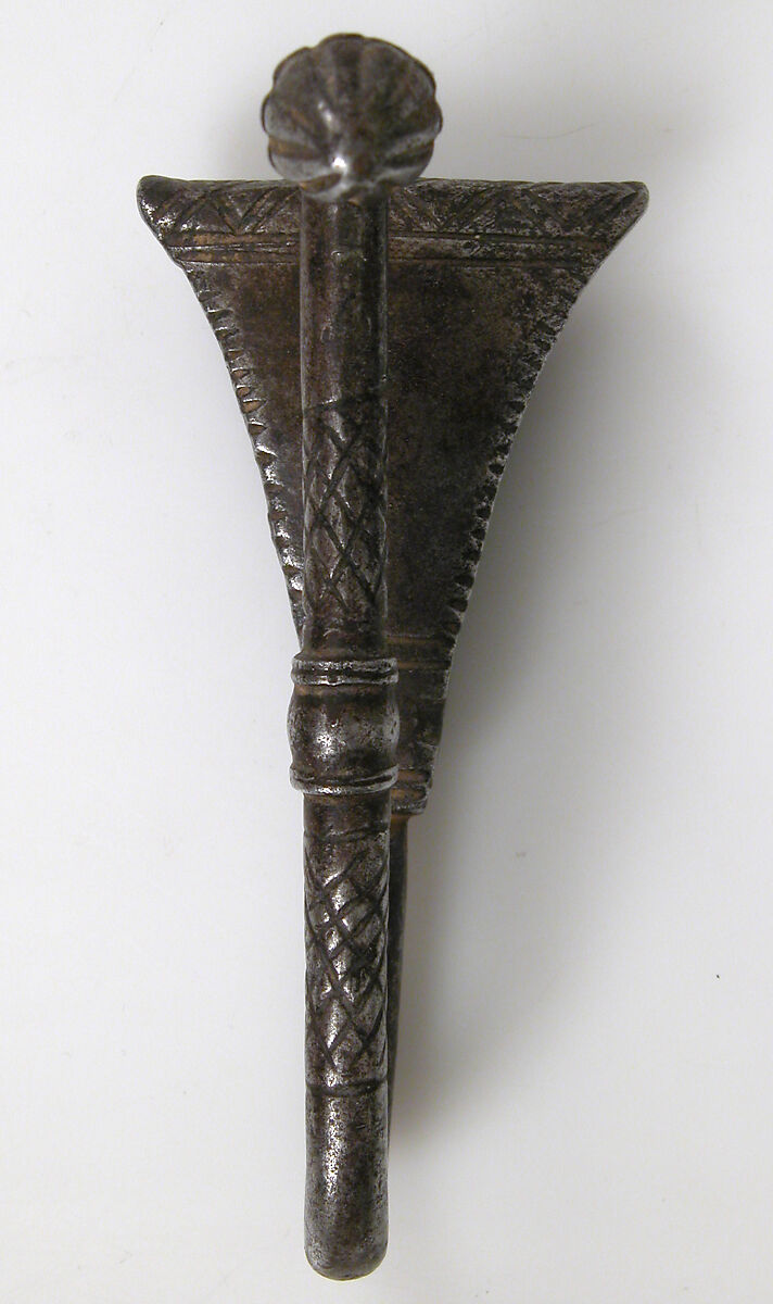 Belt Hook, Wrought Iron, French