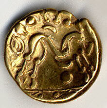 Coin, Gold, Celtic 