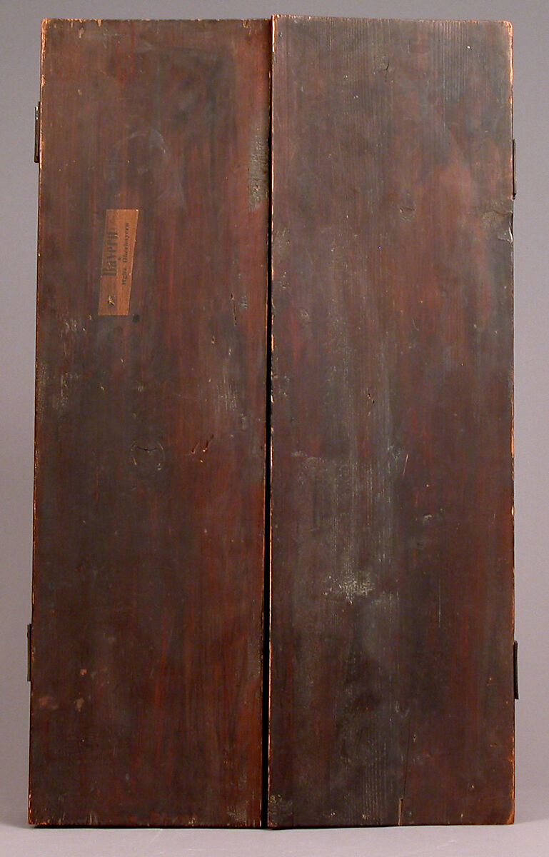 Adoration of the Magi Triptych Panel, relief: wood, polychromed and gilt, wings: tempera on panels, German