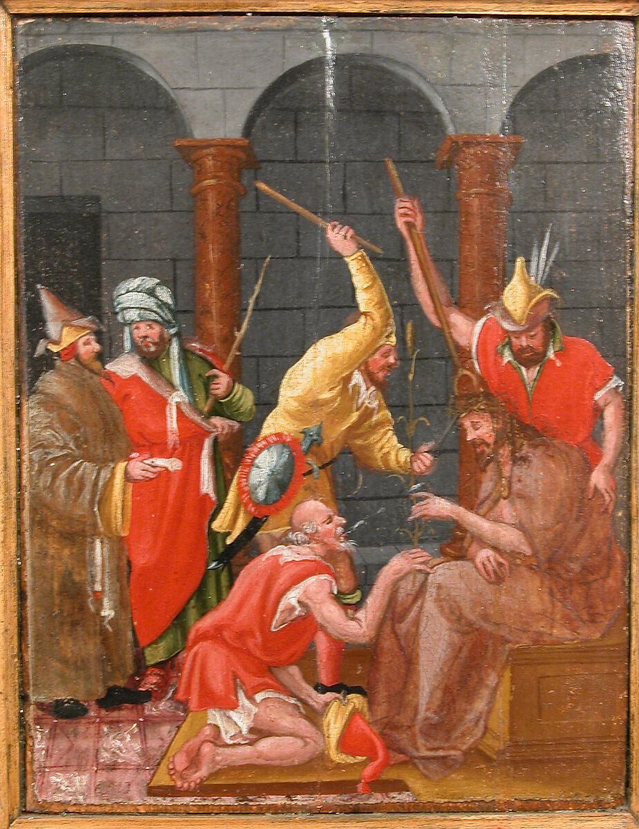 Adoration of the Magi Triptych Panel, relief: wood, polychromed and gilt, wings: tempera on panels, German