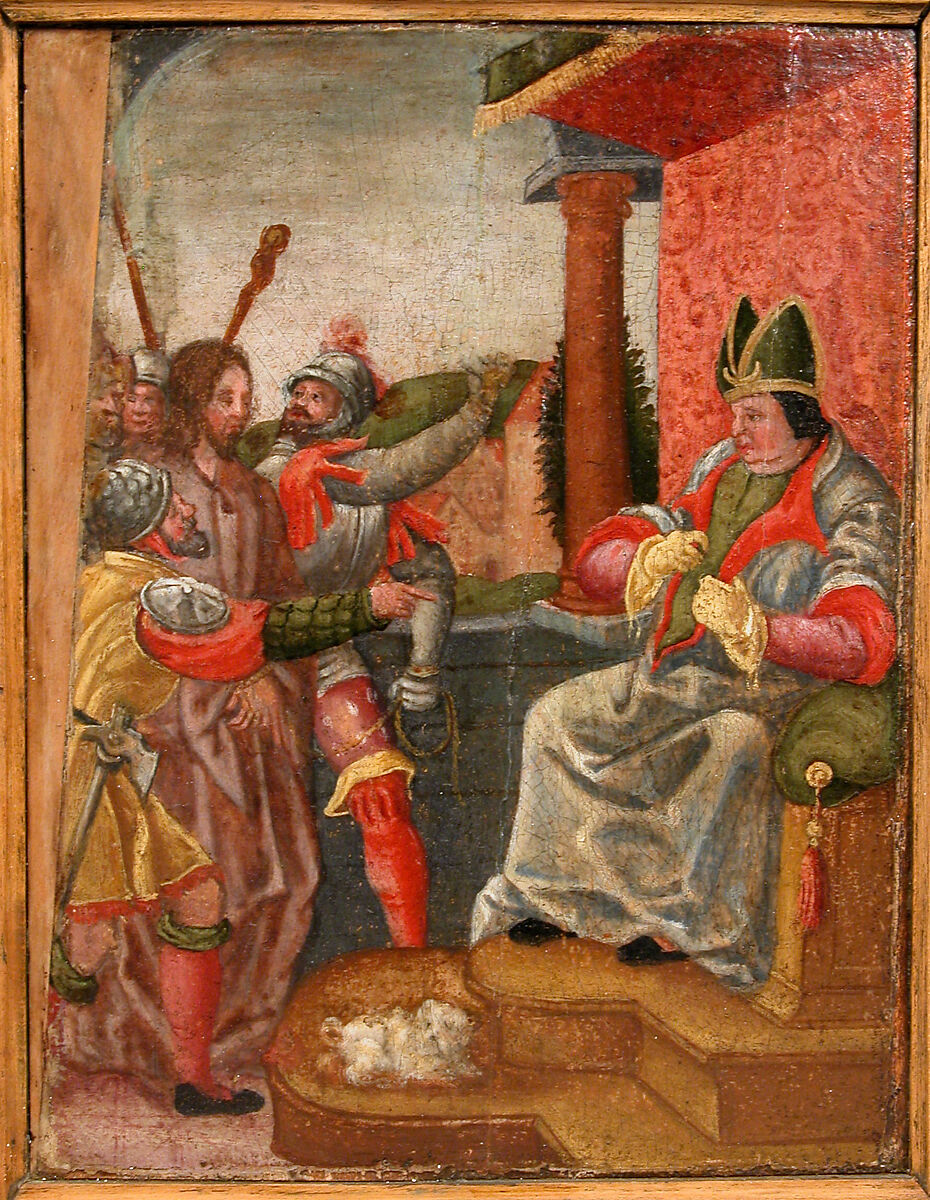 Adoration of the Magi Triptych Panel, relief: wood, polychromed and gilt, wings: tempera on panels, German