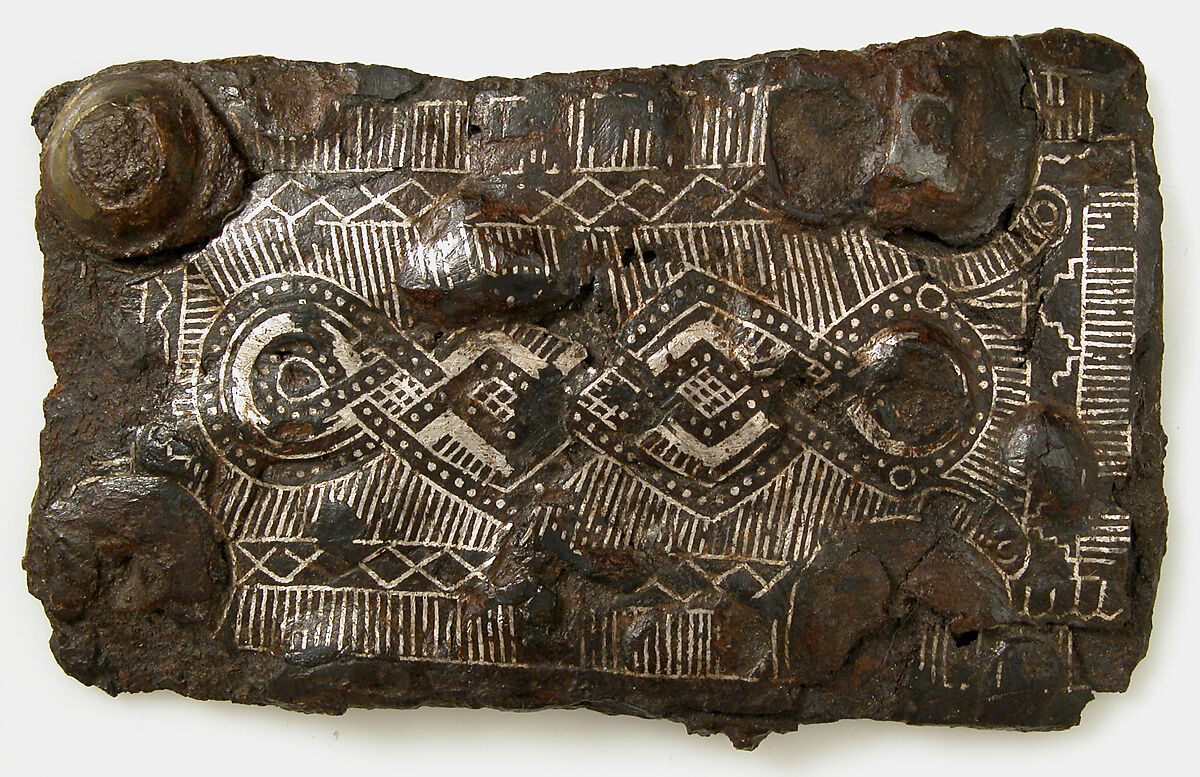 Counter Plate from a Belt Buckle, Frankish