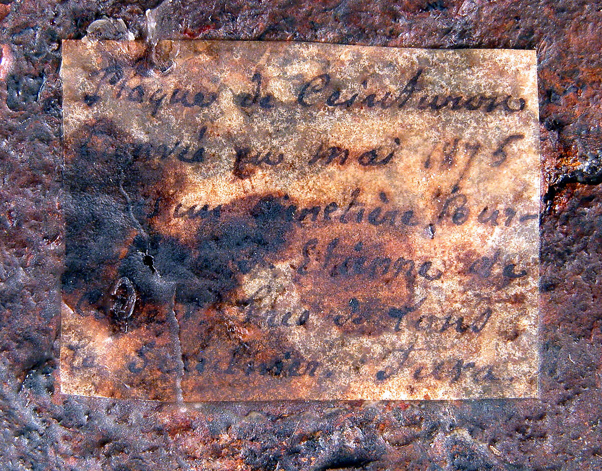 Belt Plate, Iron, silver inlay, Frankish or Burgundian