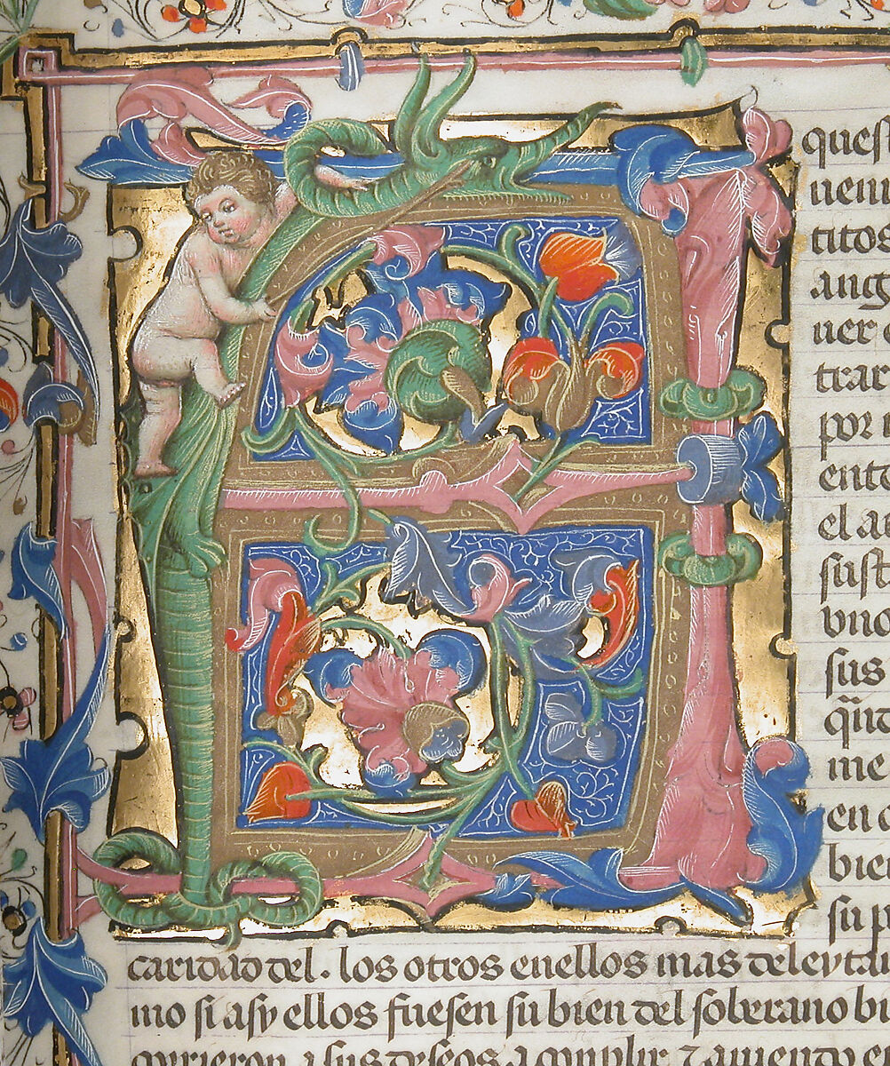 Spanish Translation of Saint Augustine's "City of God", Cano de Aranda (Spanish, active Toledo), Tempera and gold on parchment, tooled leather binding, Spanish