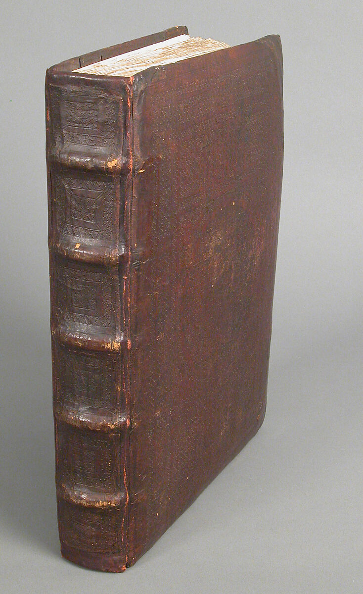 Spanish Translation of Saint Augustine's "City of God", Cano de Aranda (Spanish, active Toledo), Tempera and gold on parchment, tooled leather binding, Spanish