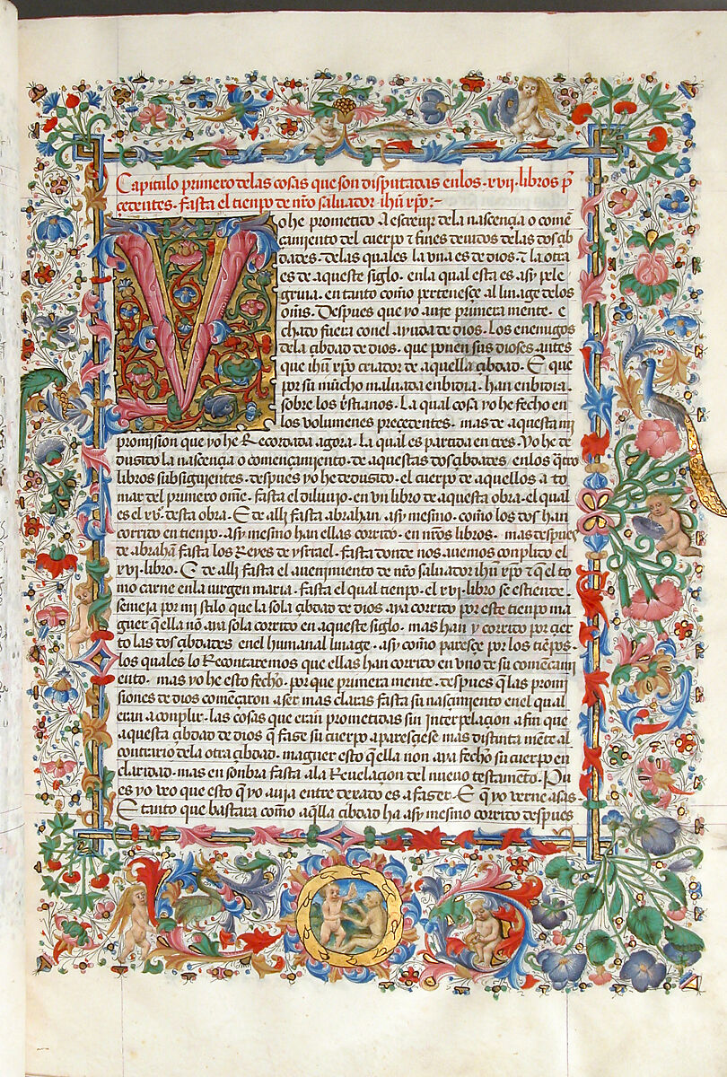 Spanish Translation of Saint Augustine's "City of God", Cano de Aranda (Spanish, active Toledo), Tempera and gold on parchment, tooled leather binding, Spanish 