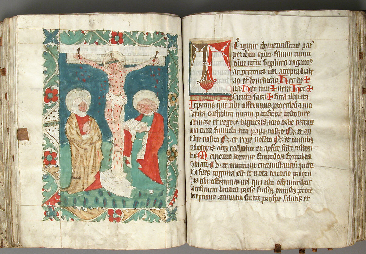 Missal, Tempera and ink on parchment, German 