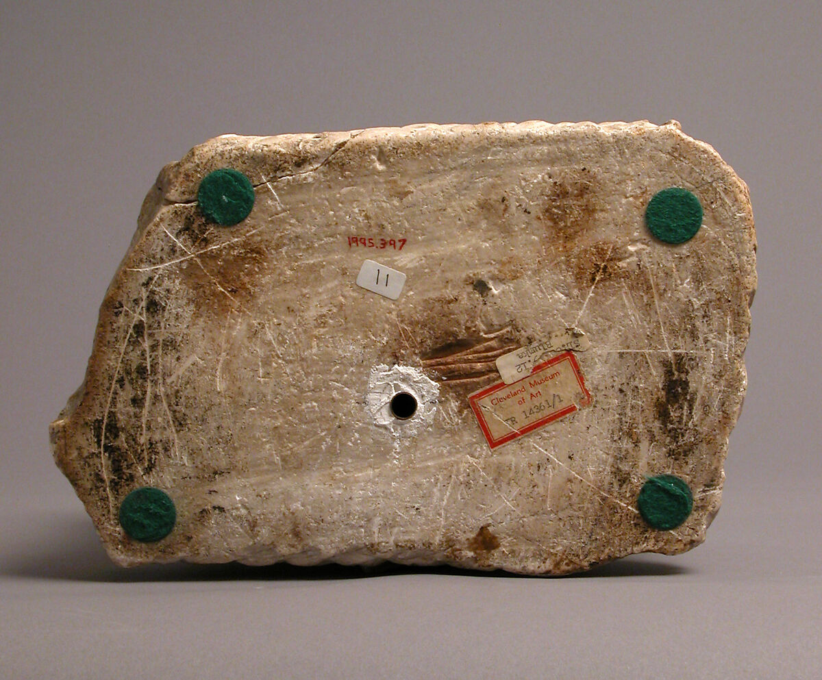 Saint Margaret of Antioch, Alabaster, with traces of gilding, French