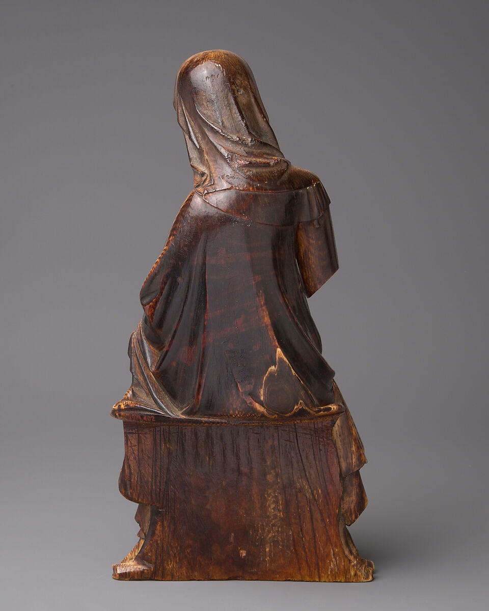 Enthroned Virgin and Child, Elephant ivory, French