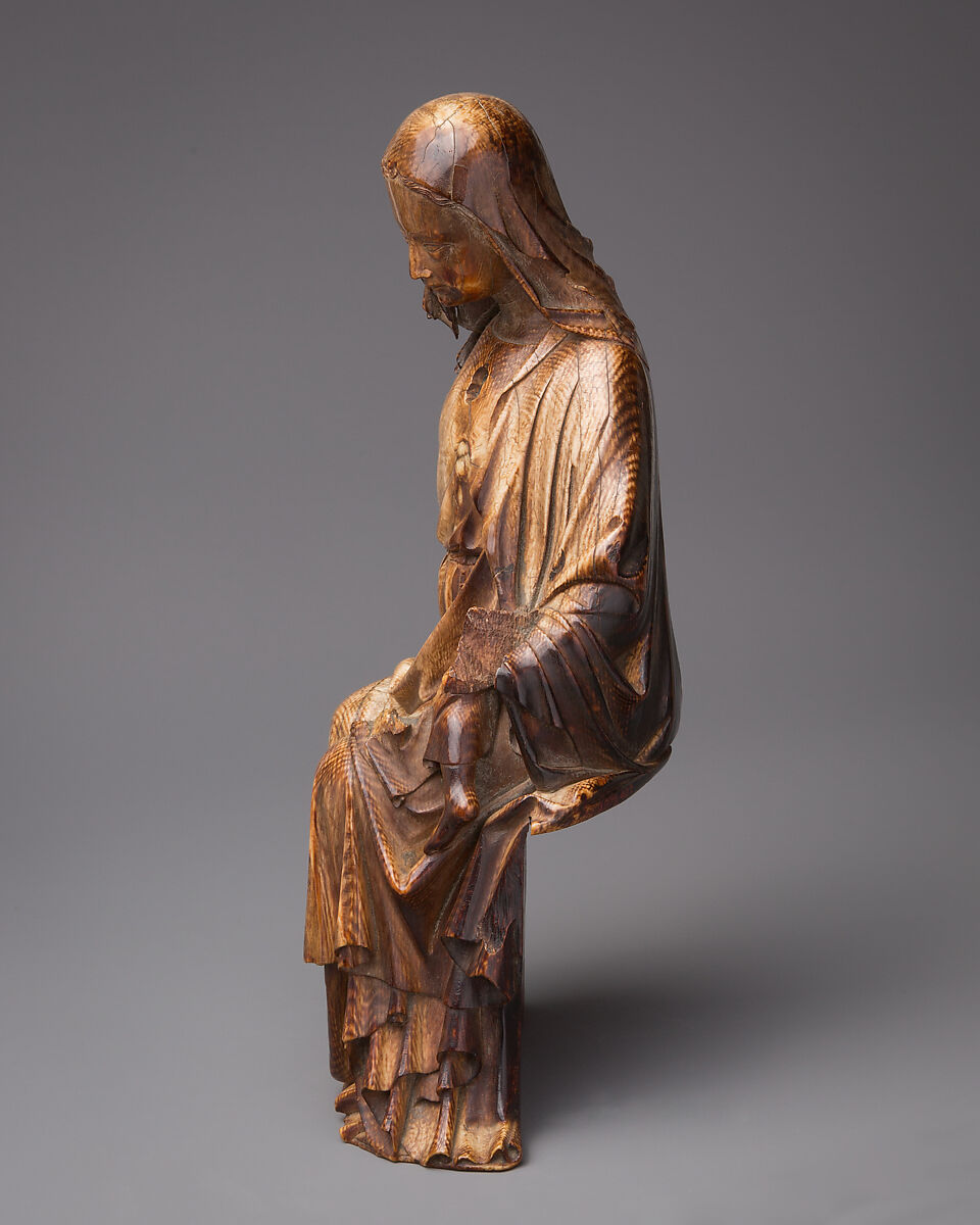 Enthroned Virgin and Child, Elephant ivory, French