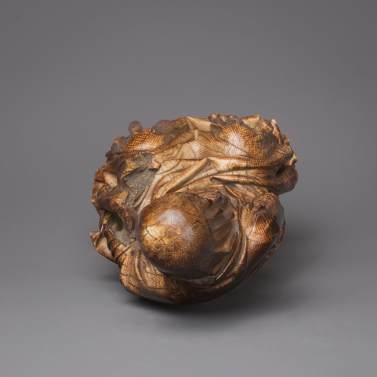 Enthroned Virgin and Child, Elephant ivory, French