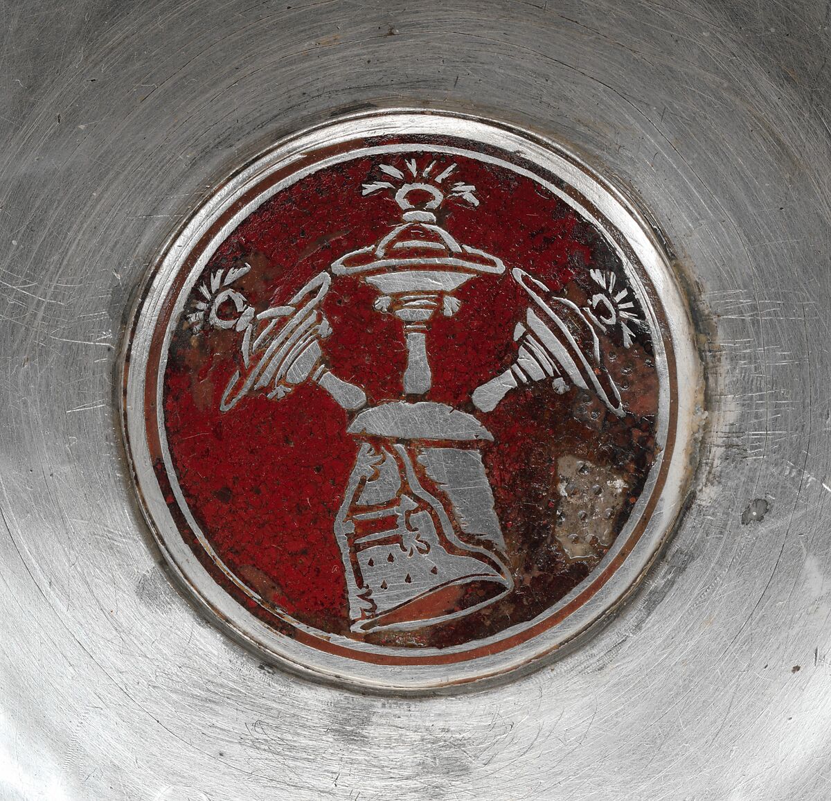 Double Cup, Silver, gilded silver, and enamel, German or Bohemian