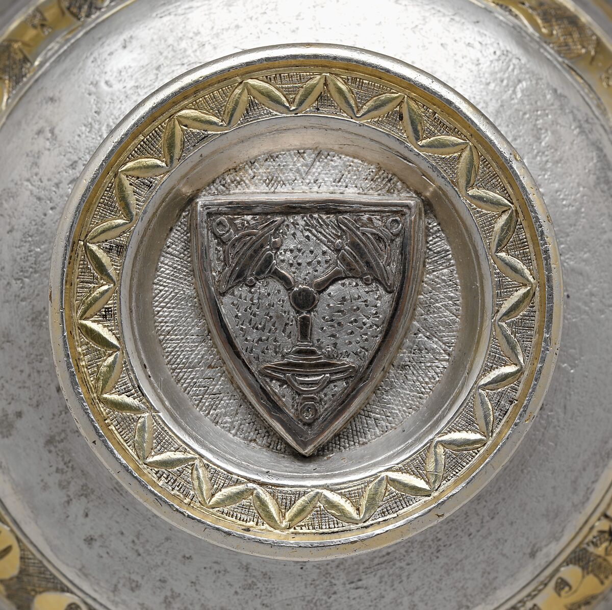 Double Cup, Silver, gilded silver, and enamel, German or Bohemian