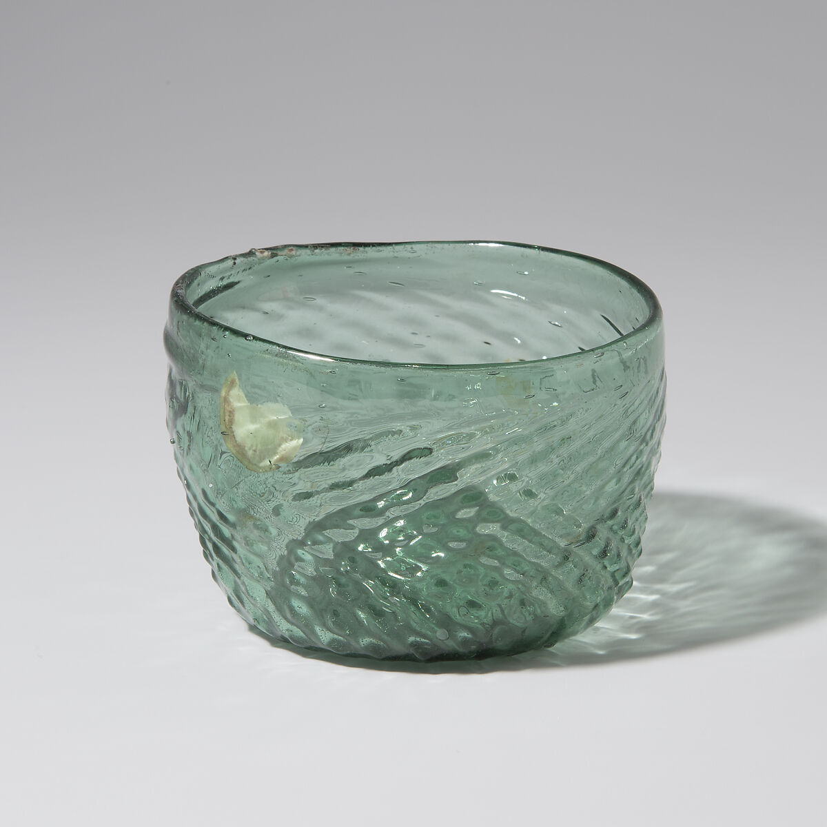 Beaker (Maigelein), Mold-blown glass, German