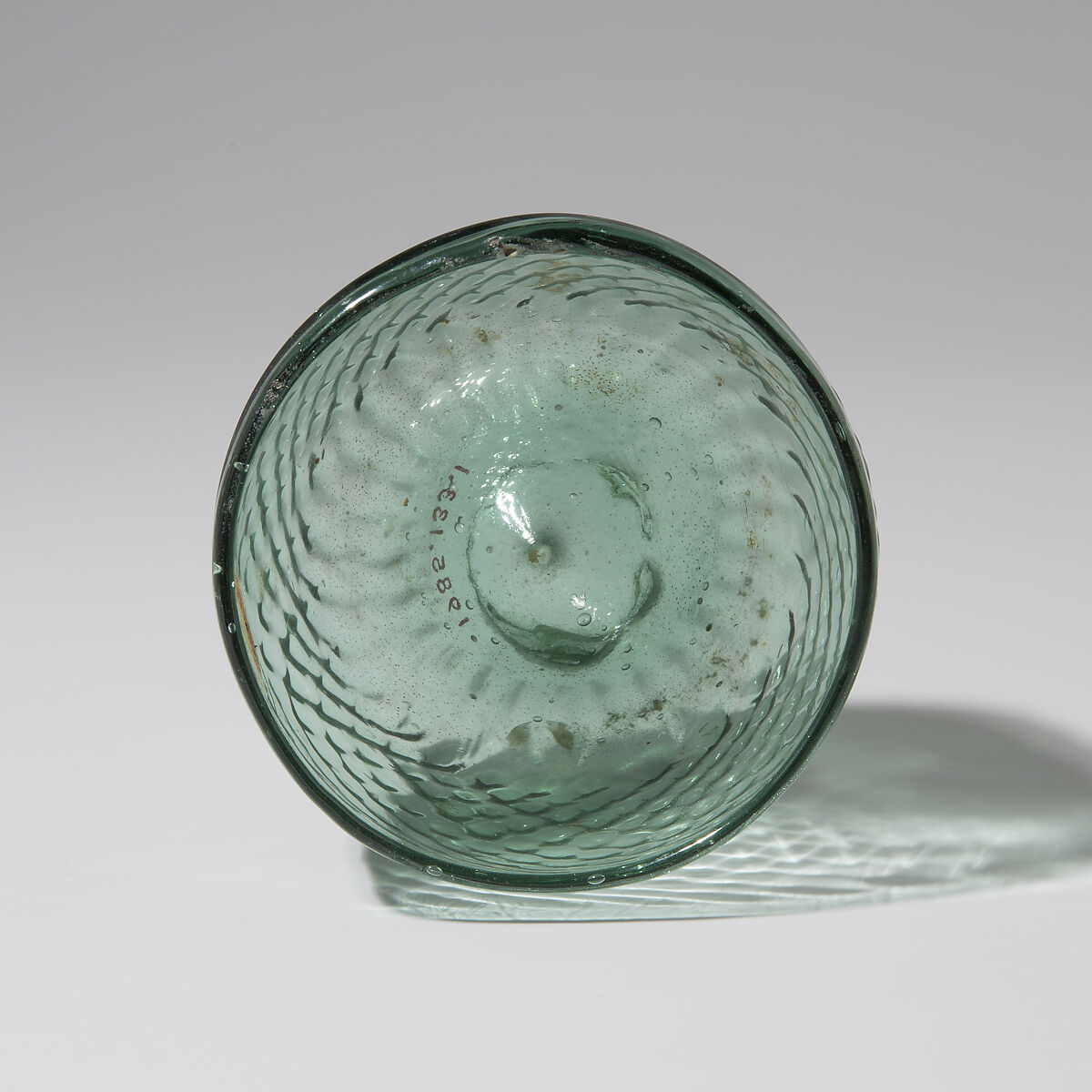 Beaker (Maigelein), Mold-blown glass, German