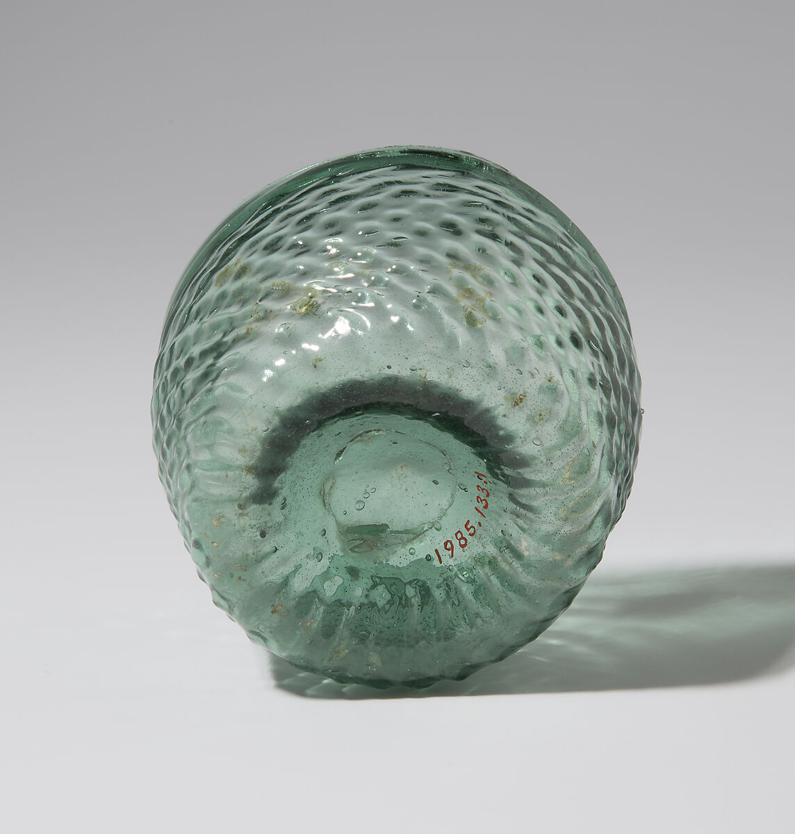 Beaker (Maigelein), Mold-blown glass, German