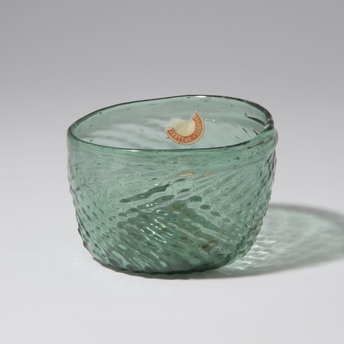Beaker (Maigelein), Mold-blown glass, German