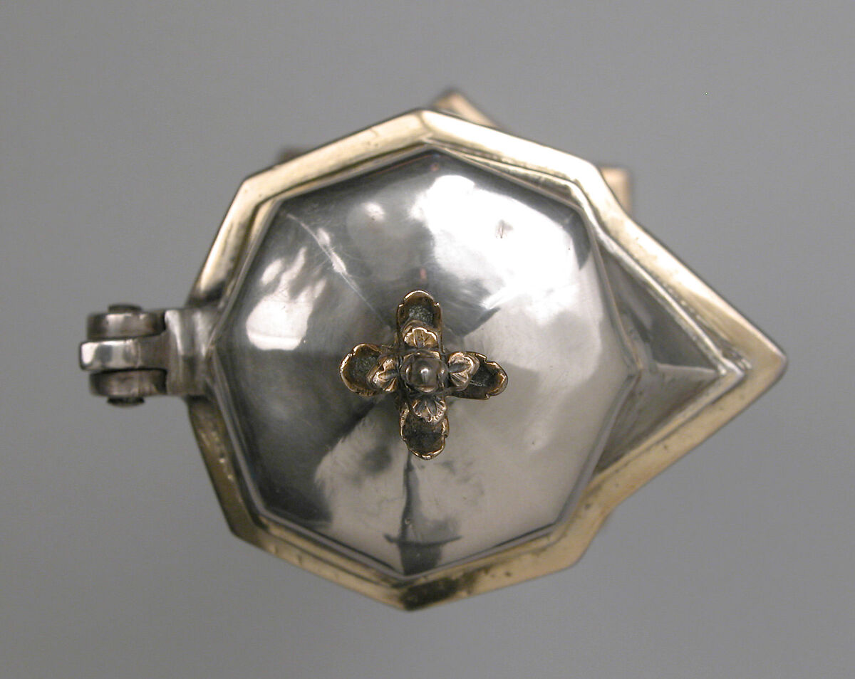 Altar Cruet, Silver and silver gilt, Central European