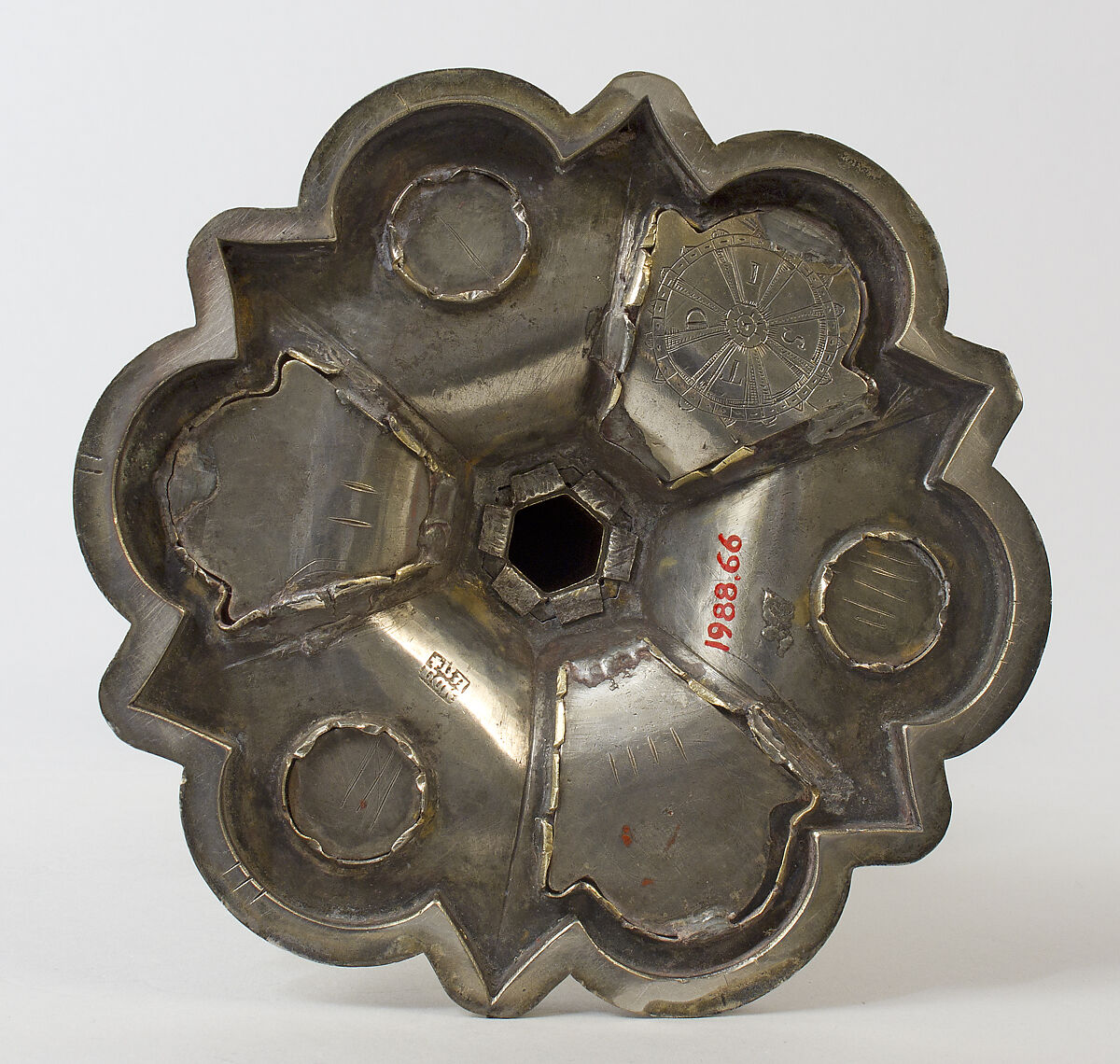 Chalice, Silver, silver gilt, translucent enamels, Catalan