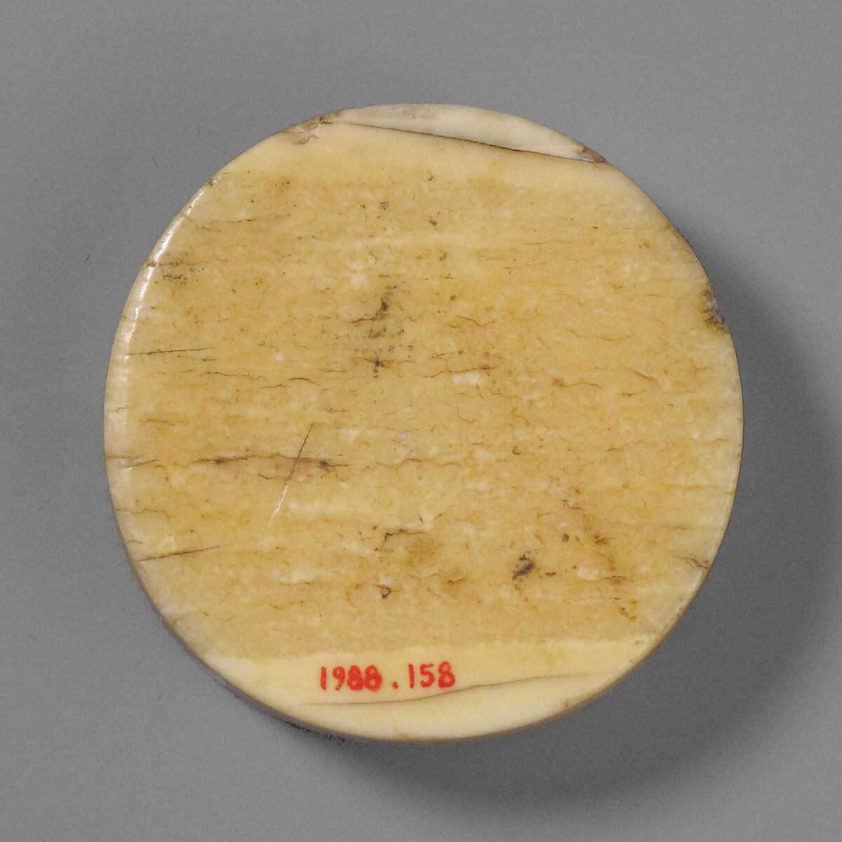 Game Piece with the Blinded Samson Led by a Boy to the Philistine Temple of Dagon, Walrus ivory, German