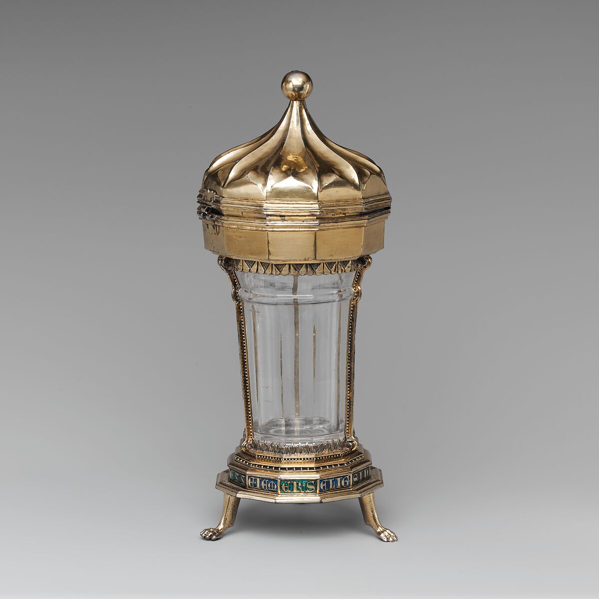 Covered Beaker, Italian (vessel); Austrian (mounts)