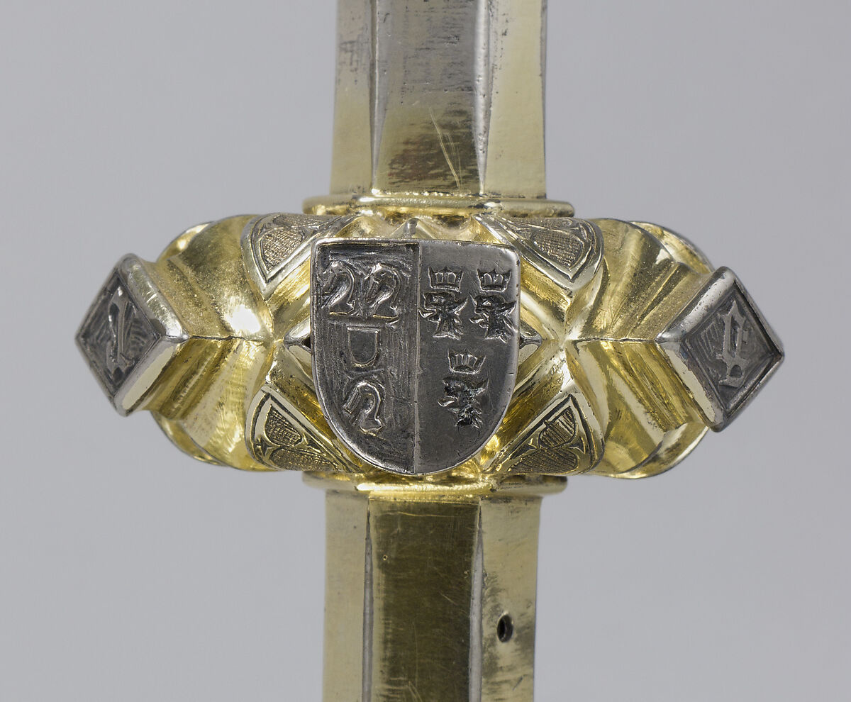 Chalice with the Arms of Housteyn, Silver, parcel gilt with traces of enamel, South Netherlandish