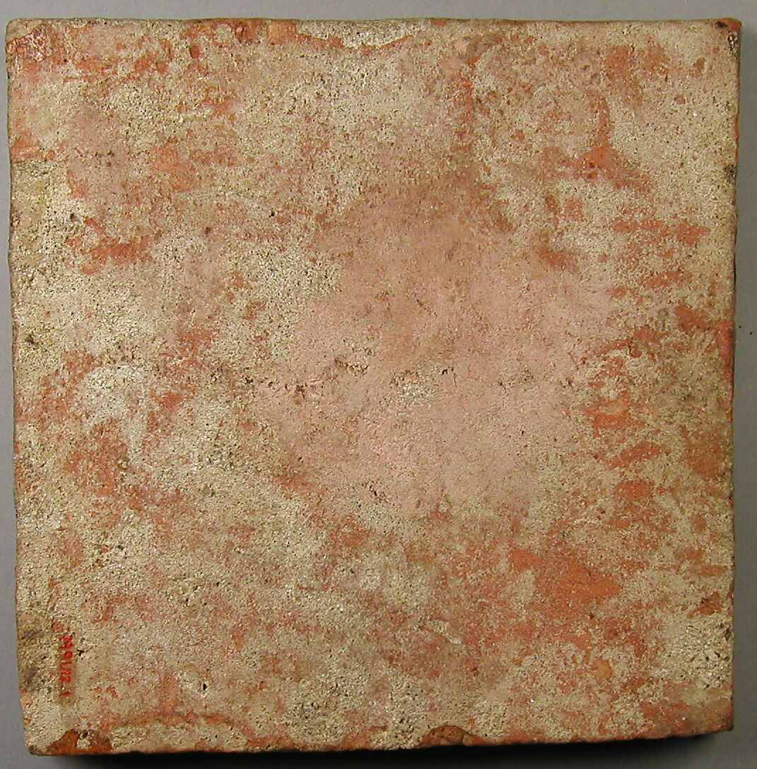 Molded Tile, Lead glazed earthenware, Austrian