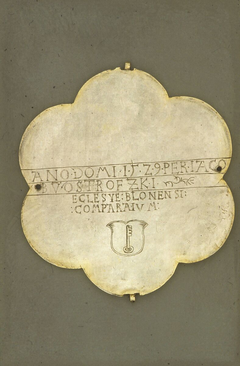 Pax (Kußtafel or Monile), Silver, silver gilt, rubies (or spinels), rock crystal, South German