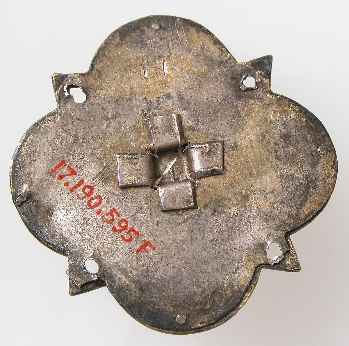 Five Jewels, Silver partial-gilt, jewels, French