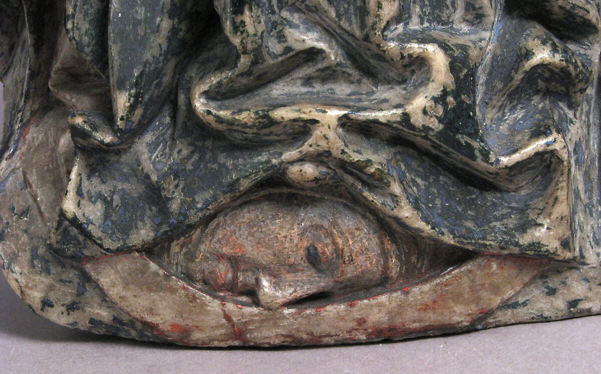 Virgin and Child, Alabaster with polychromy, South Netherlandish