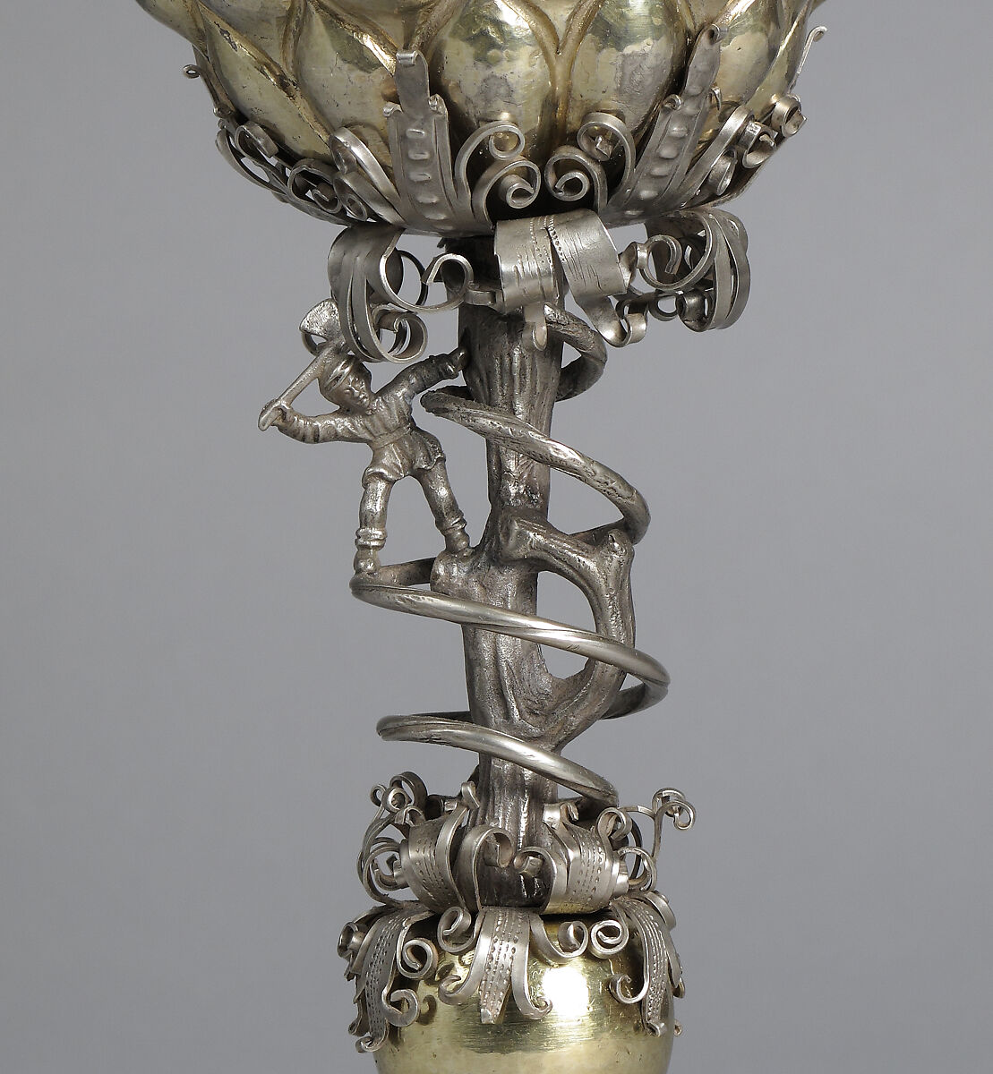 Double Cup, Silver, gilt, German