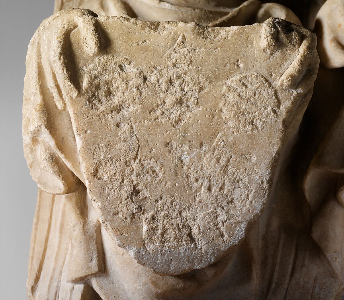 Corbel with Busts of Angels, Marble (Candoglia marble), Italian