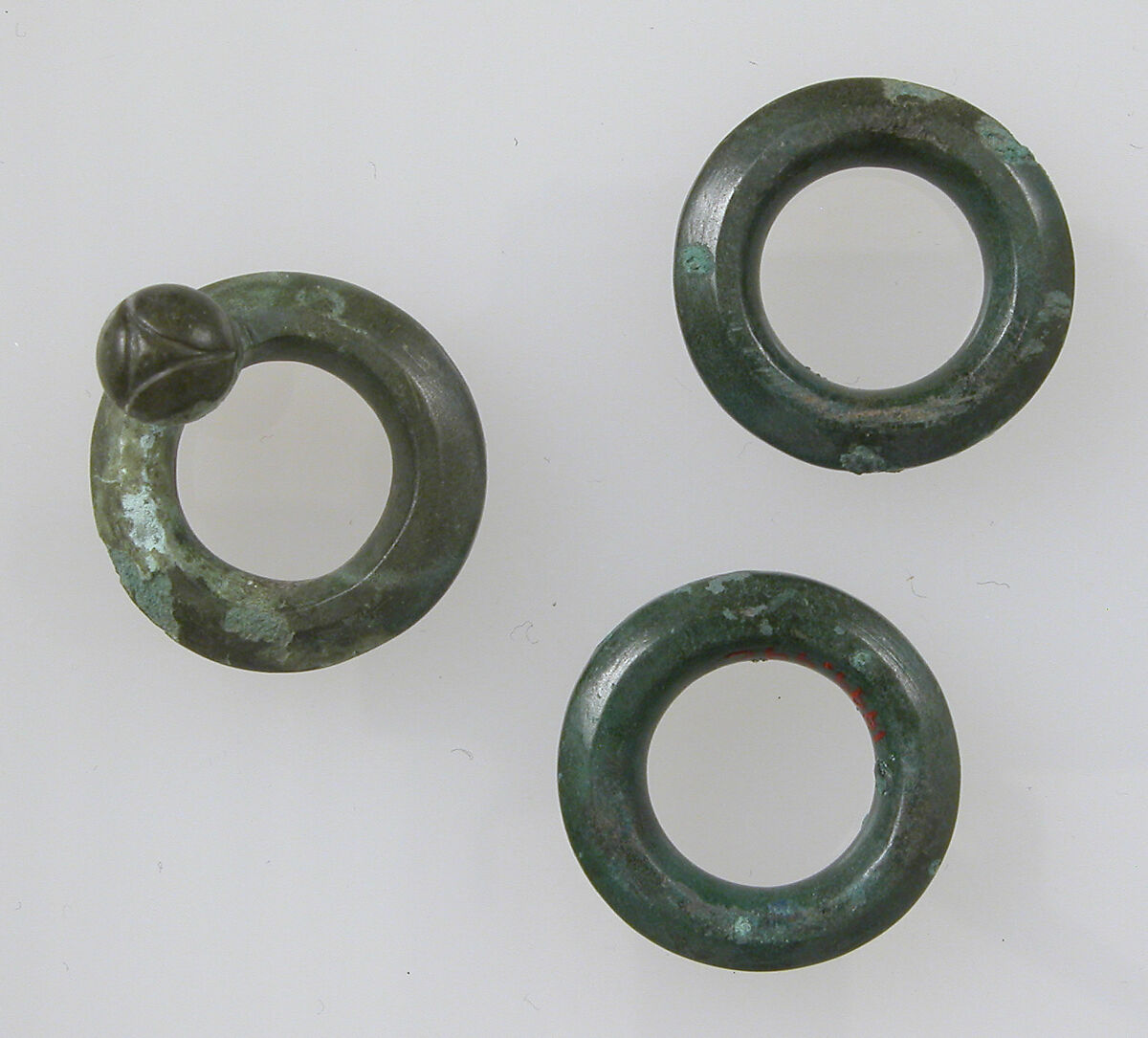 Sword and Scabbard, Iron blade, copper alloy hilt and scabbard, Celtic