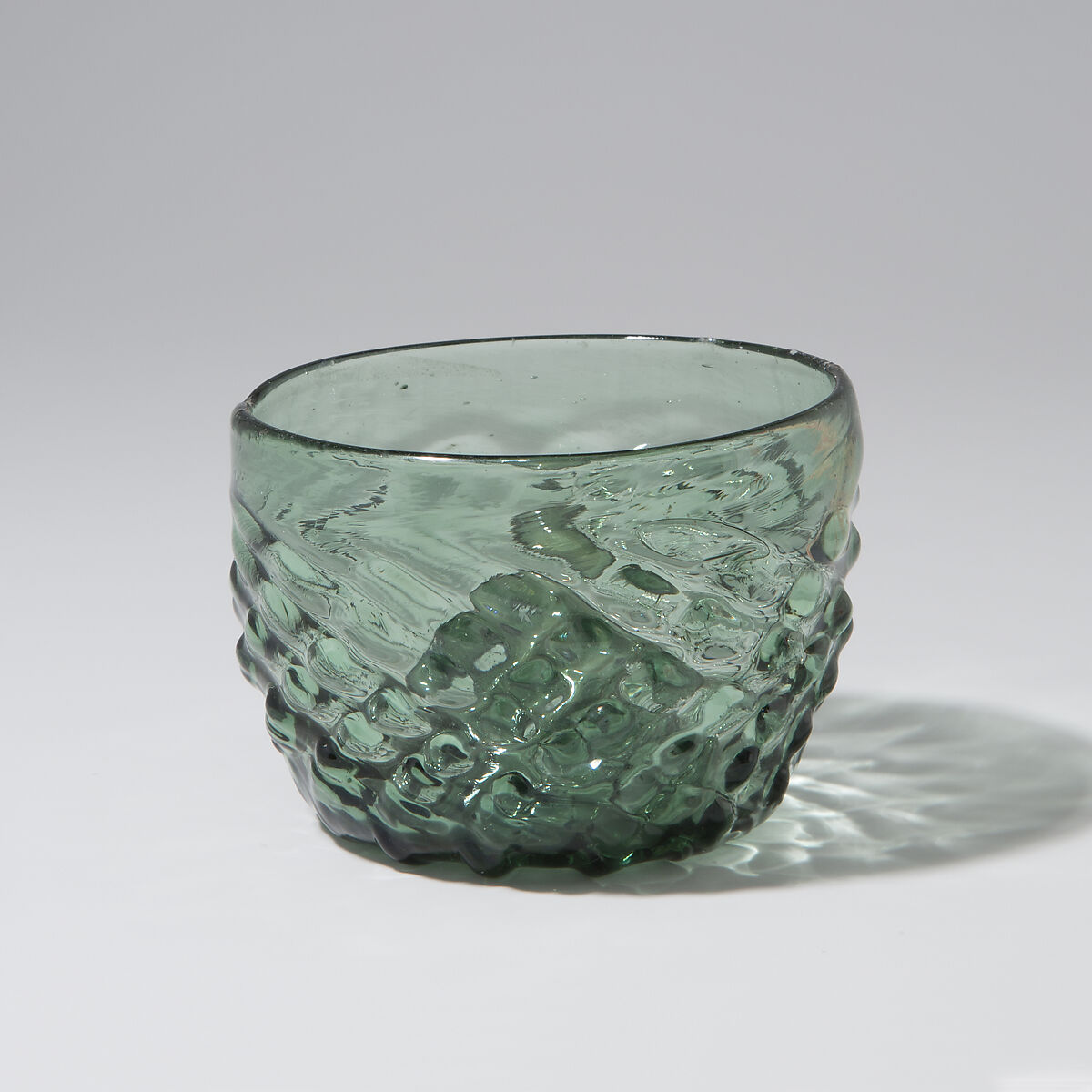 Beaker, Mold-blown glass, German