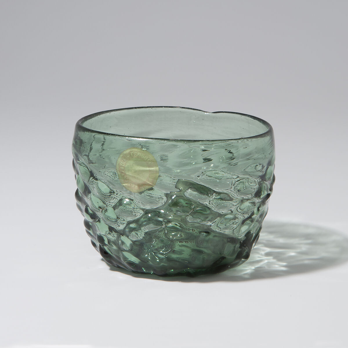 Beaker, Mold-blown glass, German