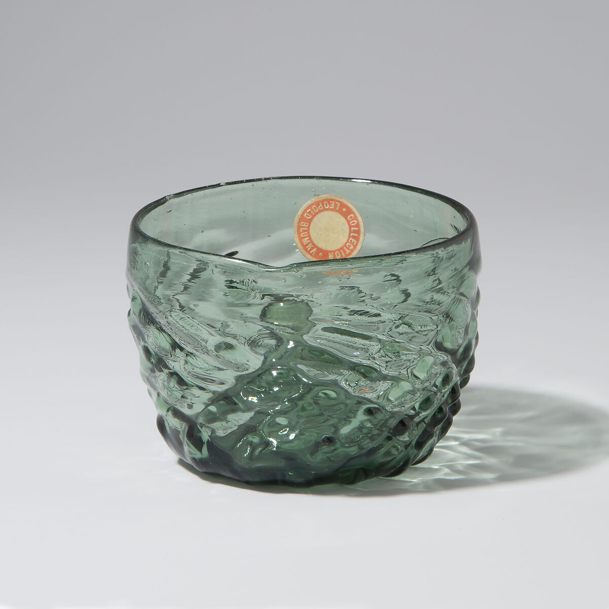 Beaker, Mold-blown glass, German