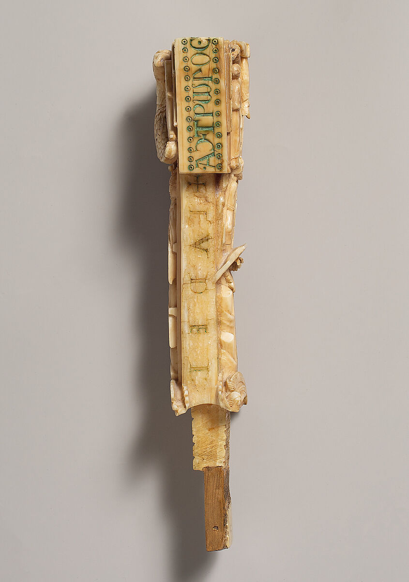 The Cloisters Cross, Walrus ivory, British