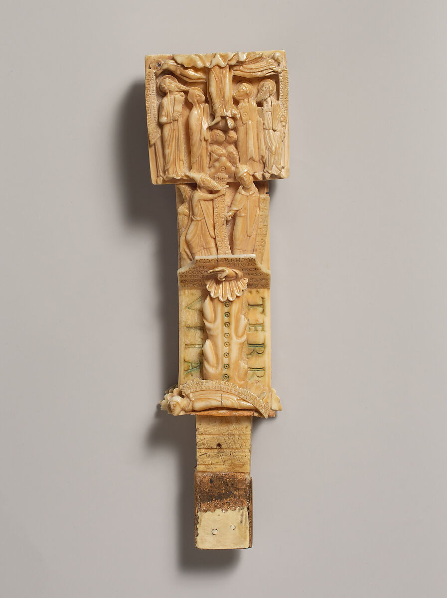 The Cloisters Cross, Walrus ivory, British