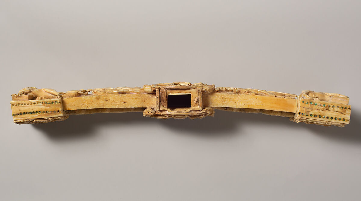 The Cloisters Cross, Walrus ivory, British