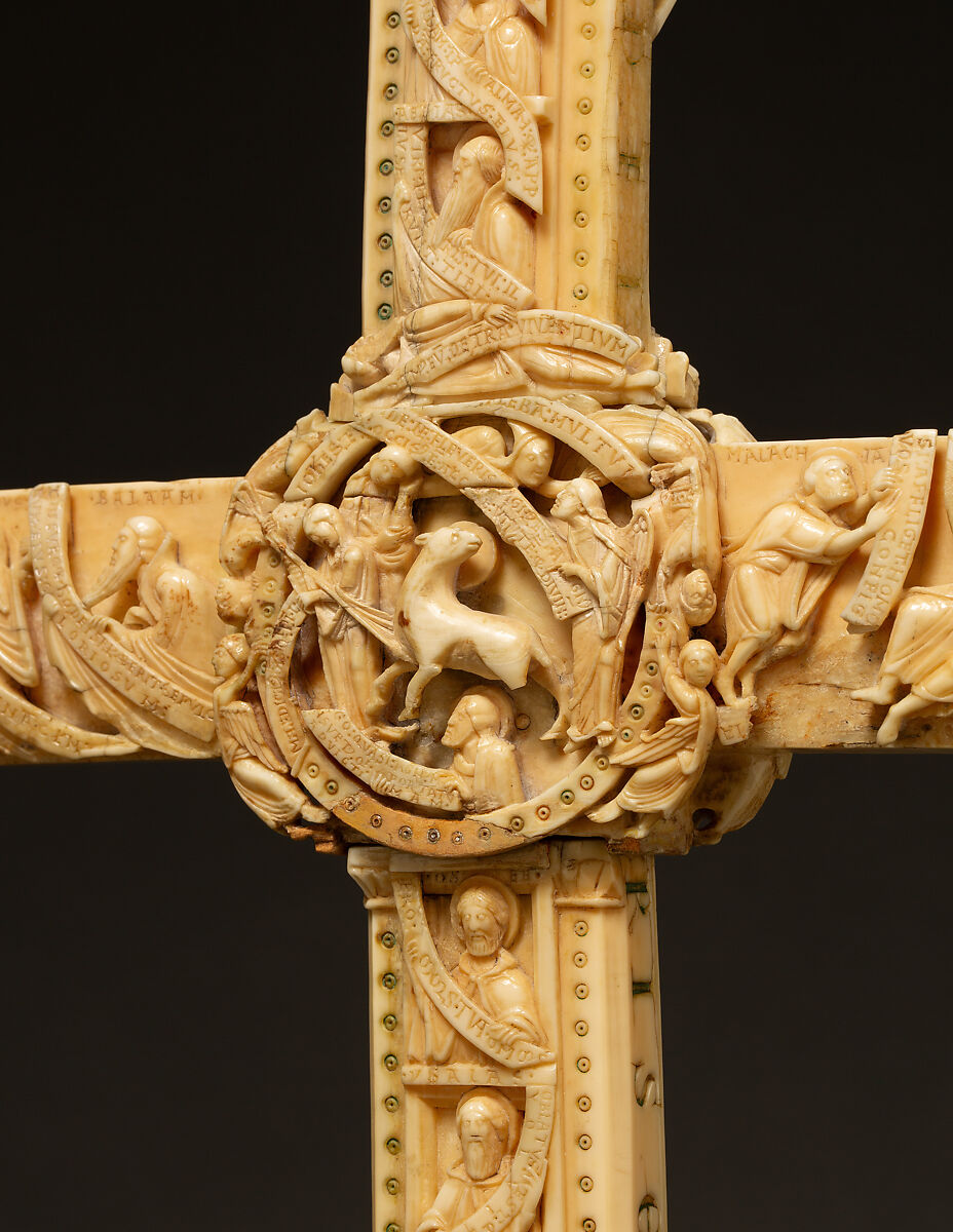 The Cloisters Cross, Walrus ivory, British