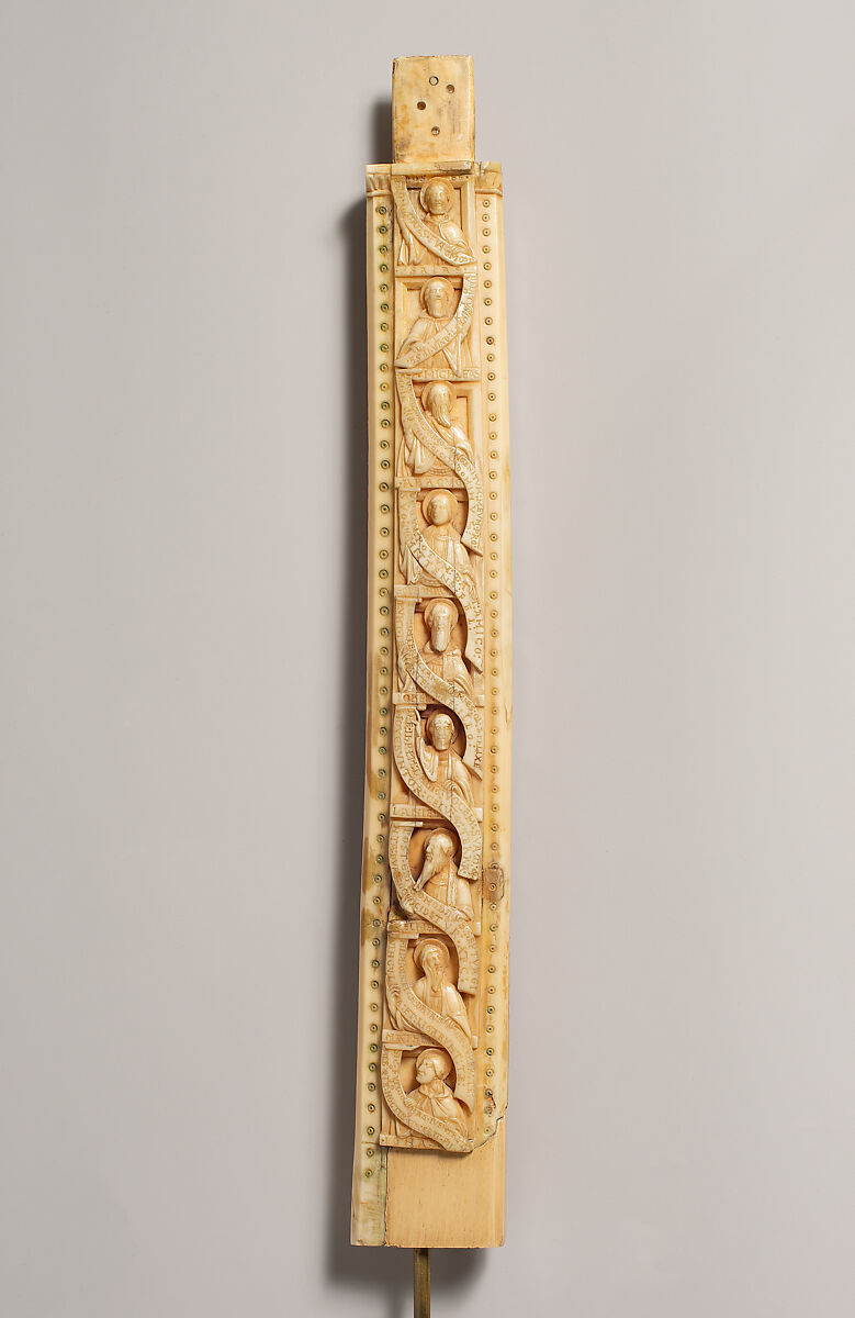The Cloisters Cross, Walrus ivory, British