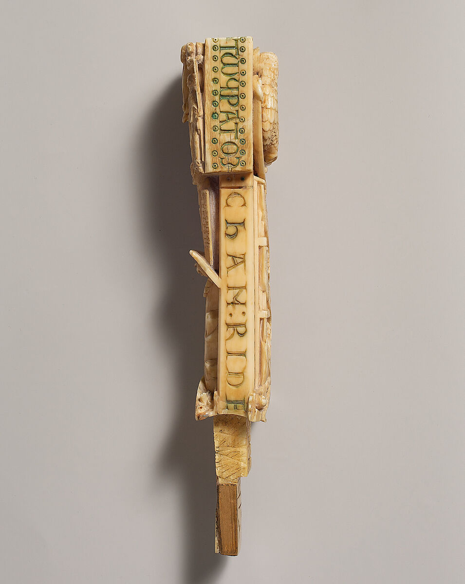 The Cloisters Cross, Walrus ivory, British